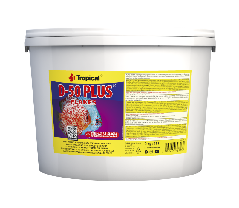 Tropical D-50 Plus 11Lt/2Kg