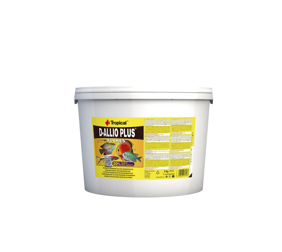 Tropical D-Allio Plus Flakes 11Lt/2Kg