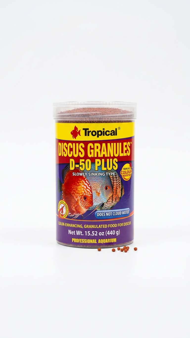 Tropical Discus Gran D-50 Plus 1000ml/440Gr (15.52 oz)