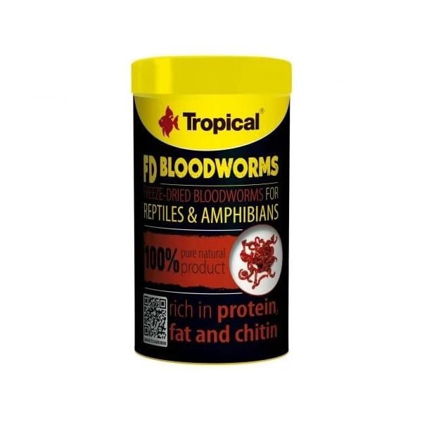 Tropical FD Blood Worms 250ml/17Gr