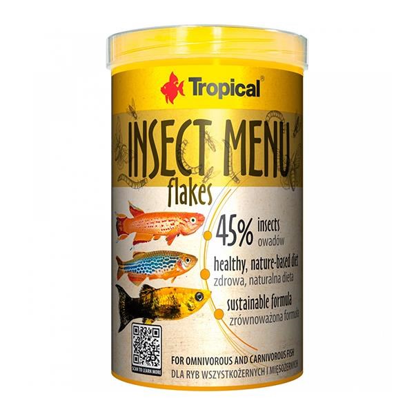 Tropical Insect Menu Flakes 250ml/50Gr