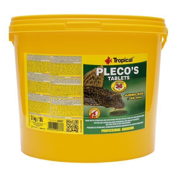 Tropical Plecos Tablets 5Lt/3Kg
