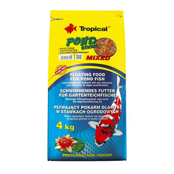 Tropical Pond Sticks Mixed 50Lt/4Kg