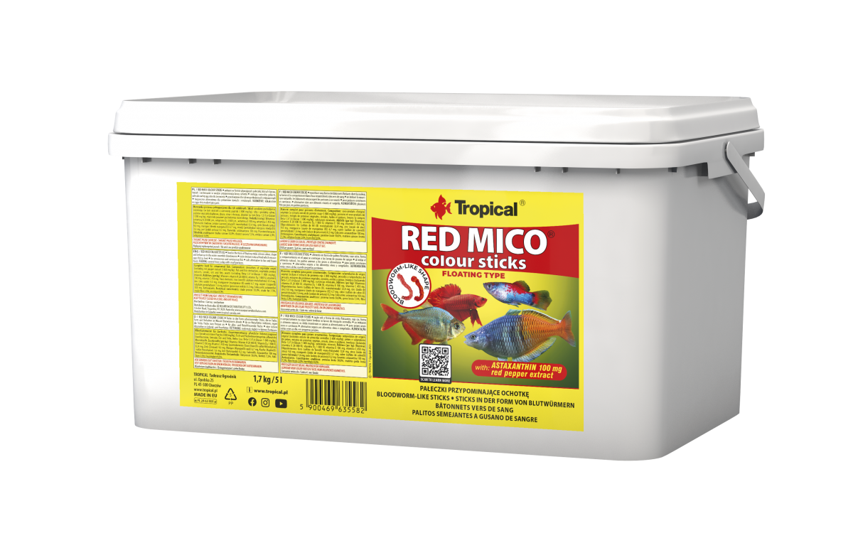 Tropical Red Mico Colour Sticks 5L/1,7Kg