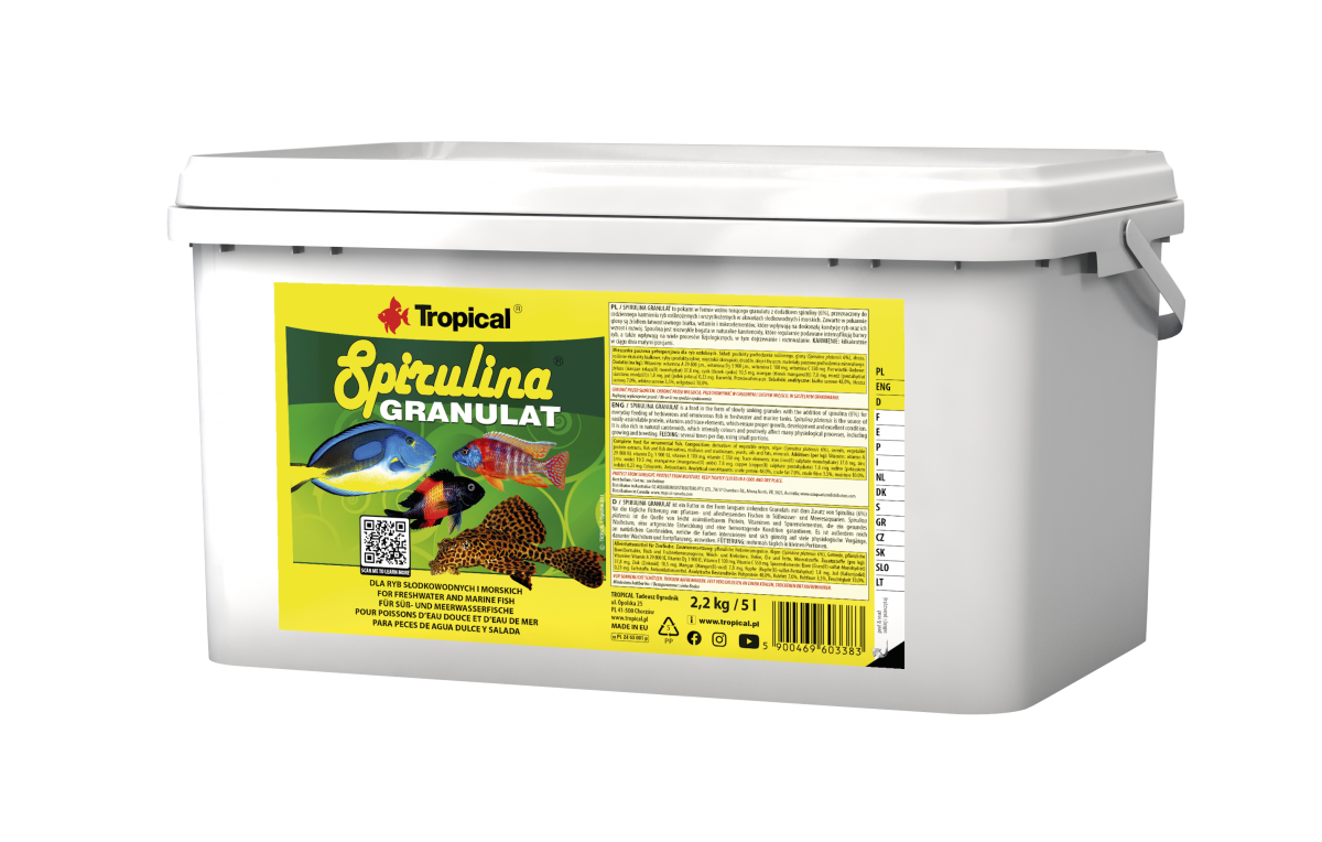 Tropical Spirulina Gran 5L-2.2Kg