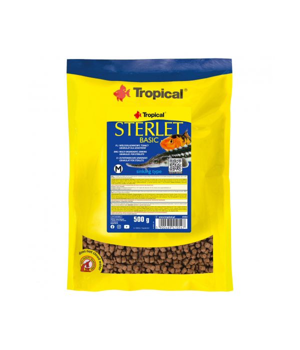 Tropical Sterlet Basic M Wor. 500Gr