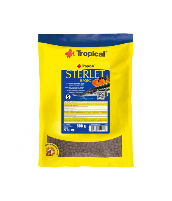 Tropical Sterlet Basic S Wor. 500Gr