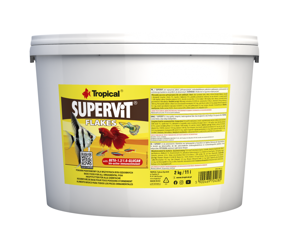 Tropical SuperVit 11Lt/2Kg