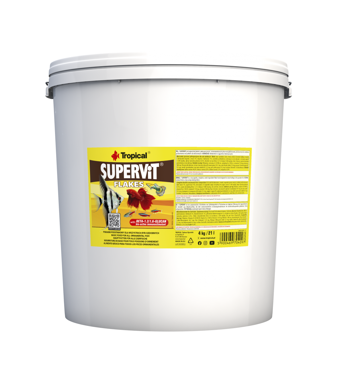 Tropical SuperVit 21Lt/4Kg