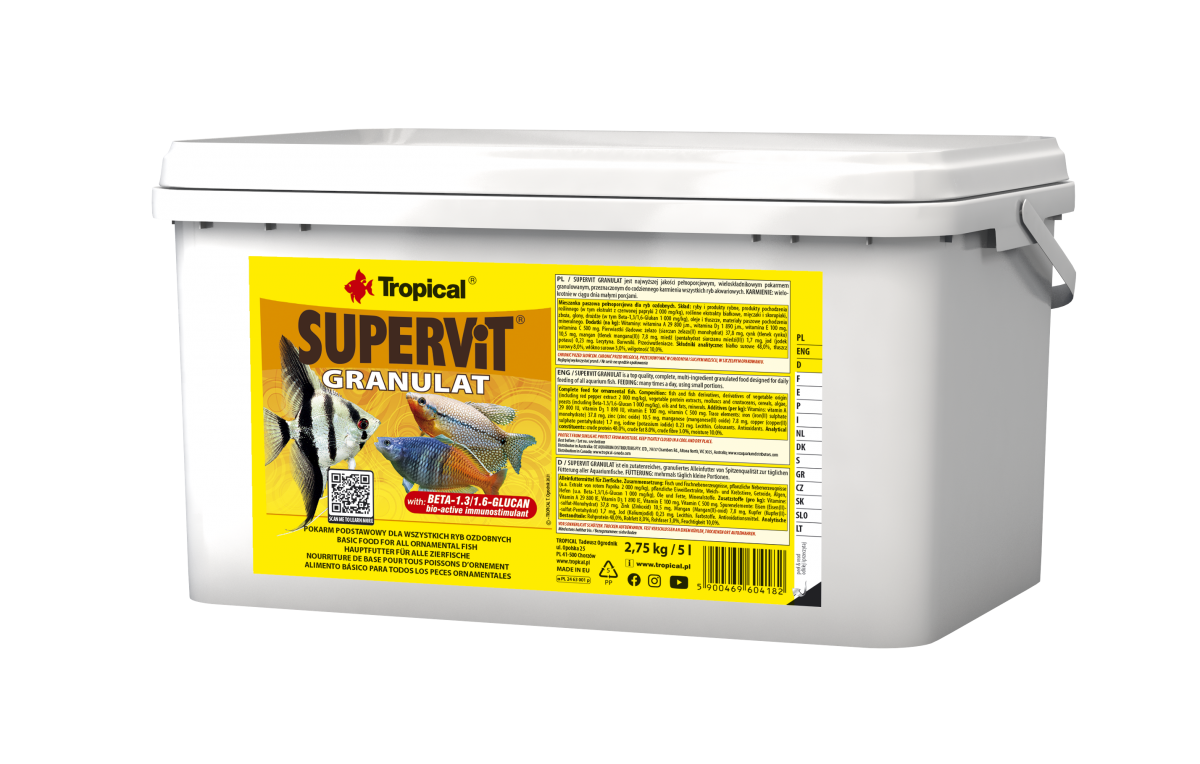 Tropical SuperVit Granulat 5Lt/2,75Kg