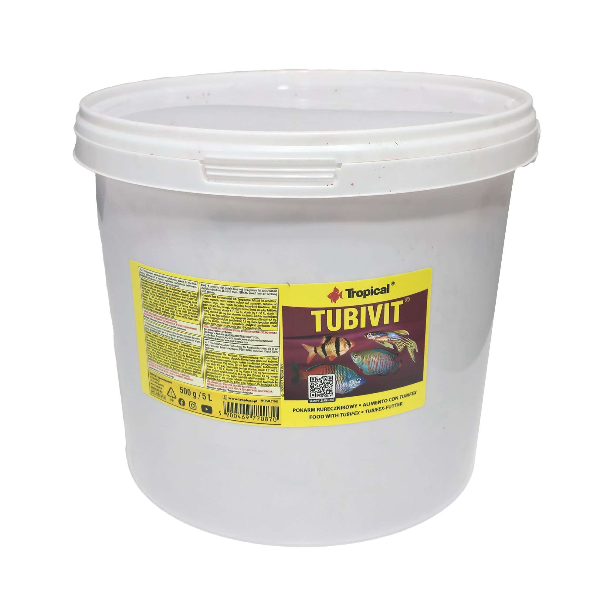 Tropical TubiVit 5L/500Gr