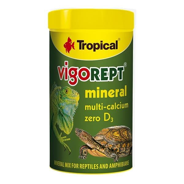 Tropical Vigorept Mineral (Multi-Calcium+D3)100ml/60Gr