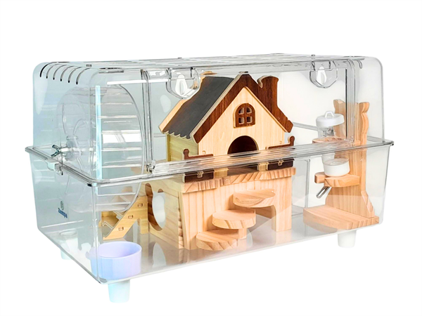 Zampa Galaxy Hamster Kafesi 50.5X30X15cm
