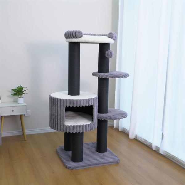 Zampa Mercury Kedi Tırmalama Ağacı 68X68X158 cm