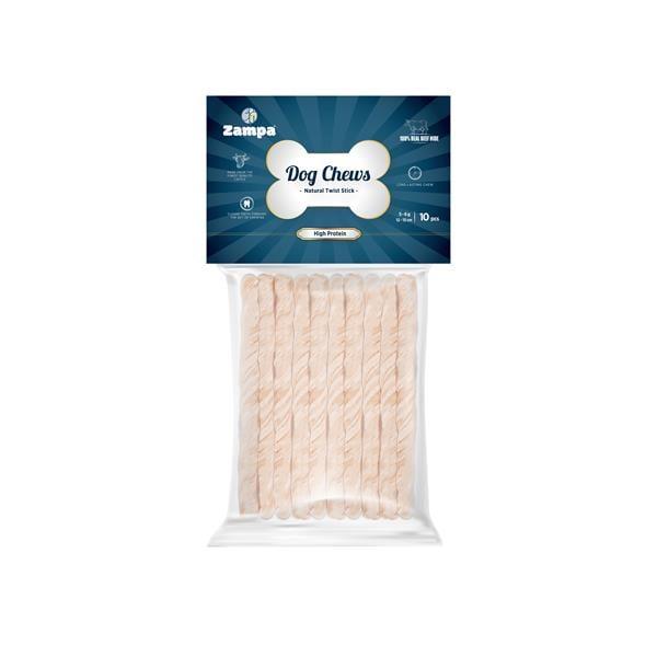 Zampa Natürel Burgu Çubuk (Sticks) Kemik Köpek Ödülü 10 lu 5g