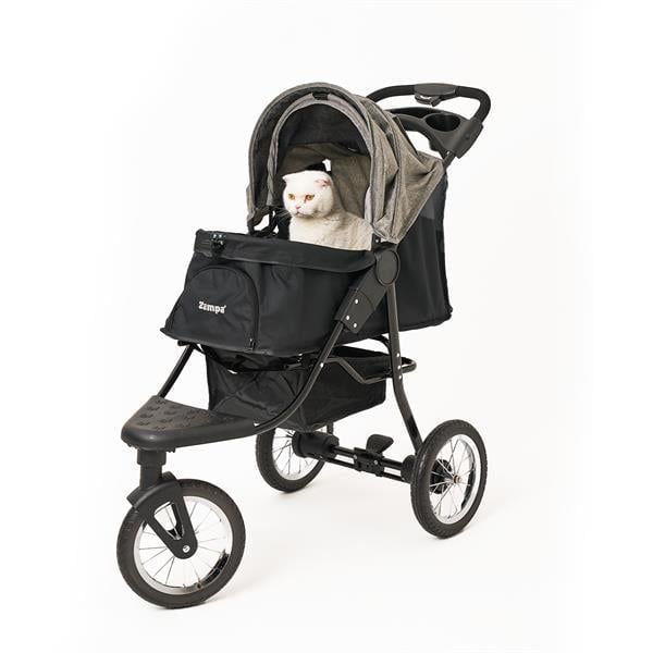 Zampa Ricciardo Kedi & Köpek Arabası Gri 54X104X101cm