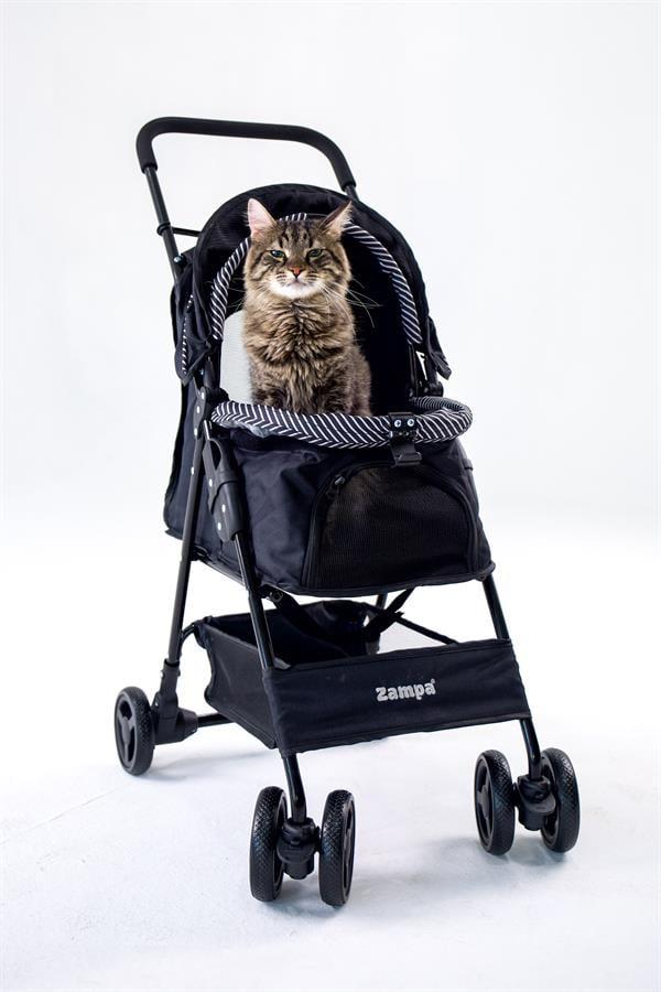 Zampa Showtime Kedi & Köpek Arabası Siyah, 42x69.5x88cm