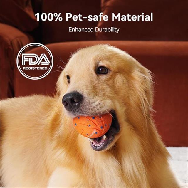 Cheerble Akıllı İnteraktif Köpek Oyuncağı, Turuncu 7 x 7 x 7cm