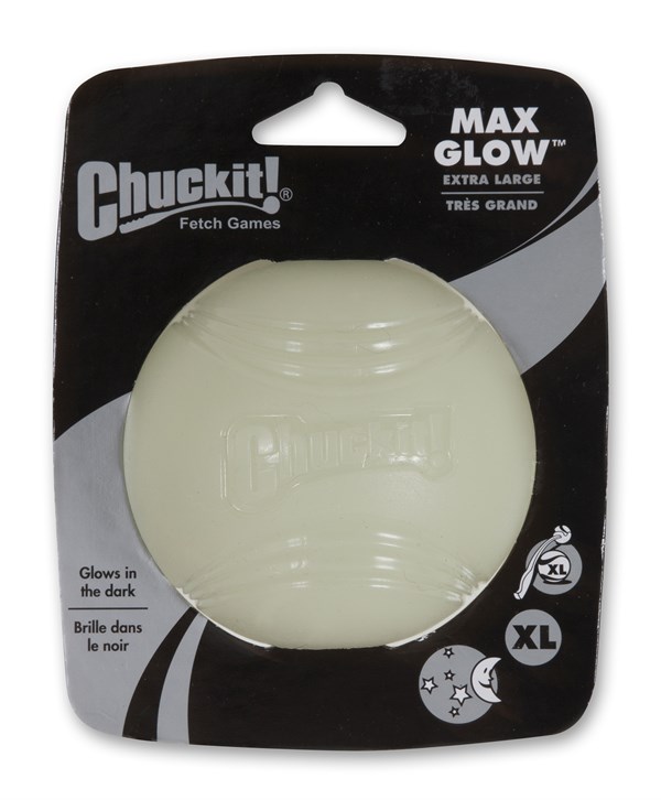 Chuckit! Max Glow Gece Parlayan Köpek Oyun Topu (XL Boy) - Oyun Topları ve Frizbiler