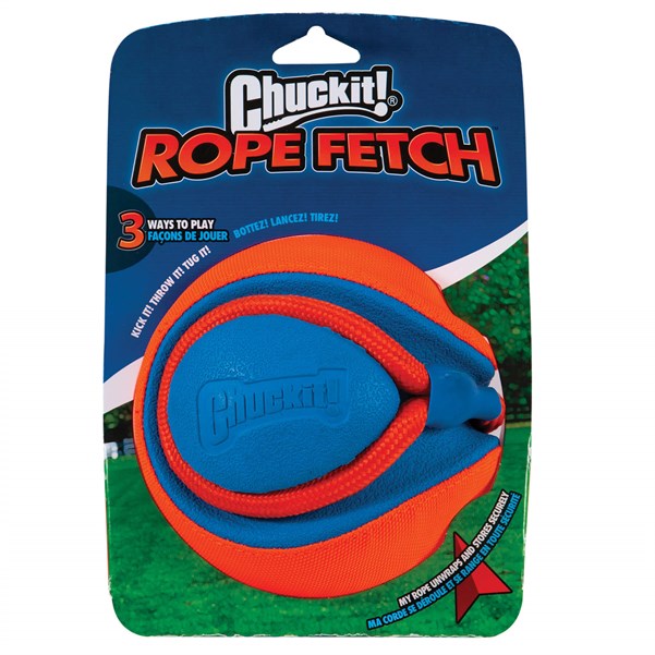 Chuckit! Rope Fetch İpli Oyun Topu - Köpek Oyuncakları