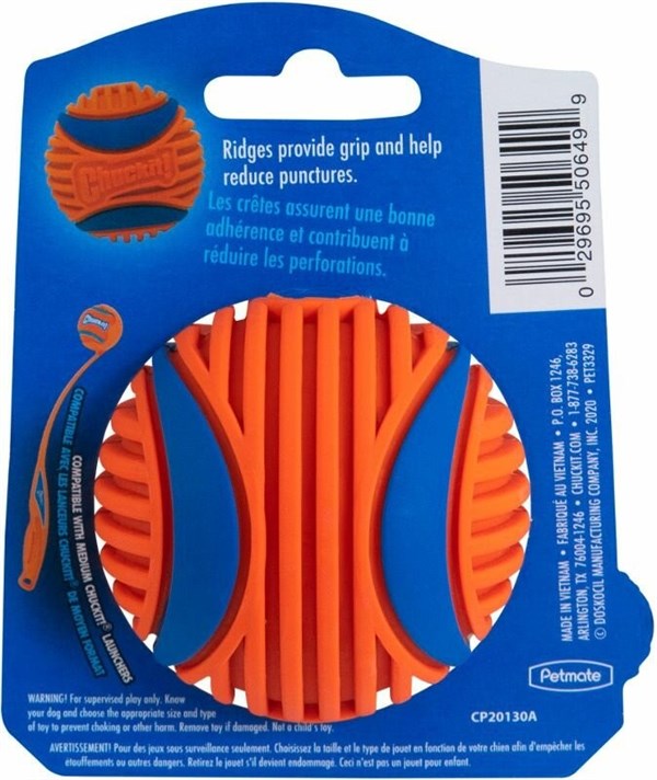 Chuckit! Rugged Ball Ekstra Dayanıklı Köpek Oyun Topu (Orta Boy) - Oyun Topları ve Frizbiler