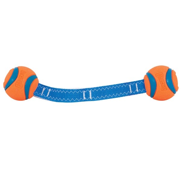 Chuckit! Ultra Duo Tug 2'li Köpek Çekiştirme Topu (Küçük Boy) - Oyun Topları ve Frizbiler