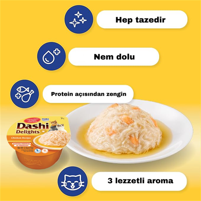 Ciao Dashi Delights Tavuklu Kedi Çorbası 70 Gr