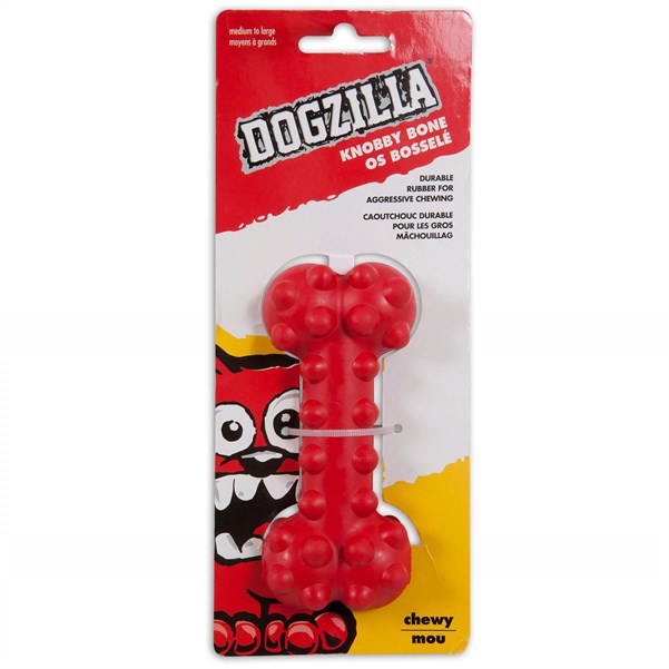 Dogzilla Knobby Ekstra Dayanıklı Ödül Tutma Kemiği - Köpek Oyuncakları
