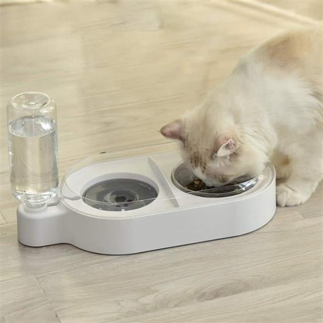 ELS Pet Kedi&Köpek Otomatik Su Doldurmalı Mama ve Su Kabı