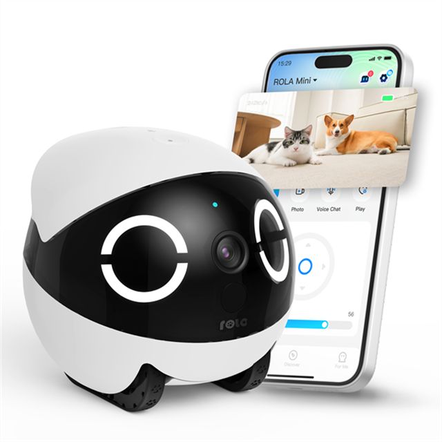 Enabot ROLA Mini 2K Kameralı Evcil Hayvan Robotu