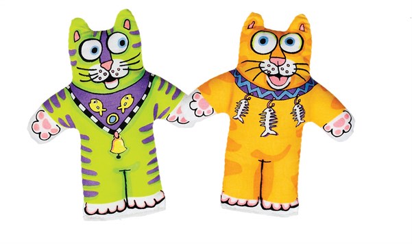 Fat Cat Kittlen Little Kedi Otlu Peluş Oyuncak - Peluş Oyuncaklar