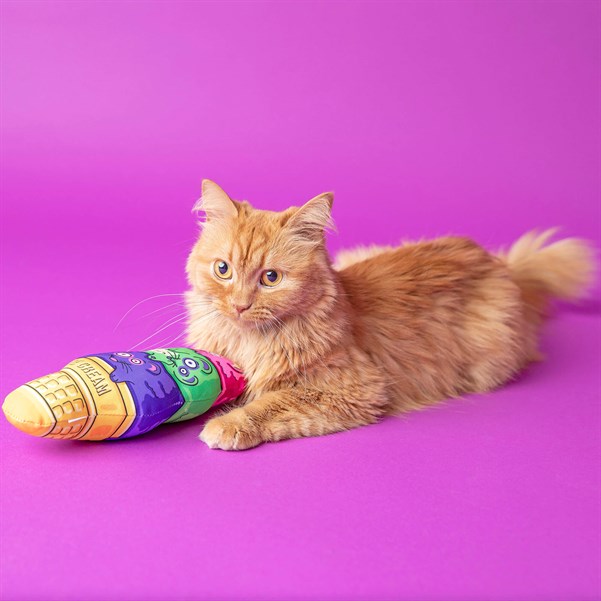 Fat Cat Mice Cream Kedi Oyuncağı - Kedi Oyuncakları