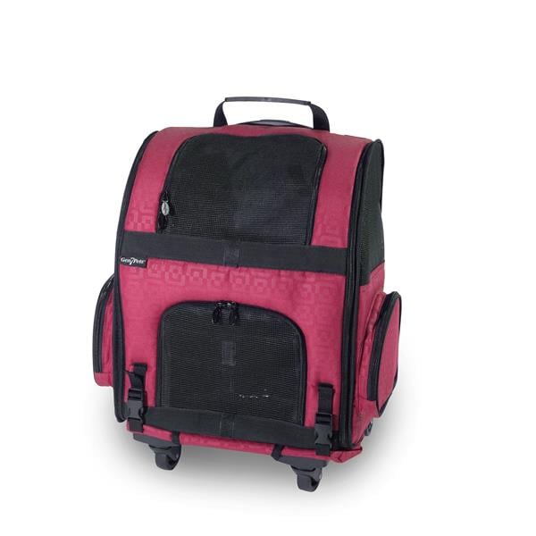 Gen7Pets Travel Roller Tekerlekli Taşıma Çantası (Kırmızı) - Taşıma Çantaları
