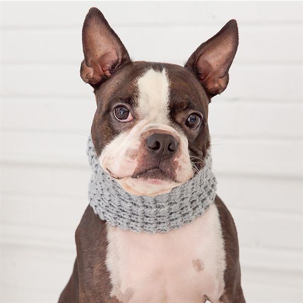 GF PET Chalet Boyun Atkısı - Gri - Köpek Kıyafetleri