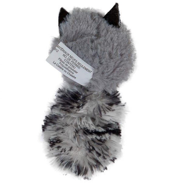 JW Cataction Kedi Otlu Peluş Rakun (Gri) - Kumaş ve Peluş Oyuncaklar
