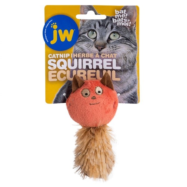 JW Cataction Kedi Otlu Peluş Sincap - Kumaş ve Peluş Oyuncaklar