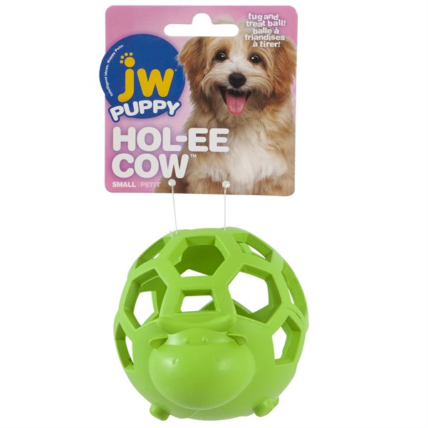 JW Hol-ee Yavru Köpeklere Özel Oyuncak İnek - Oyun Topları ve Frizbiler