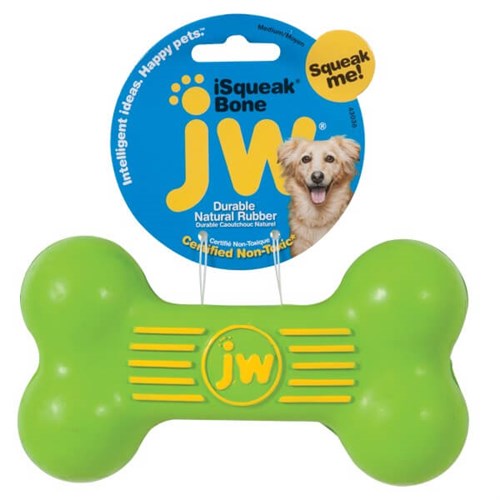 JW ISQUEAK Sesli Köpek Kemiği