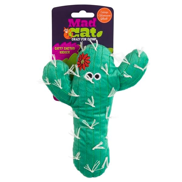 Mad Cat Big Cactus Kicker Kedi Otlu ve Matatabili Kedi Oyuncağı - Kumaş ve Peluş Oyuncaklar