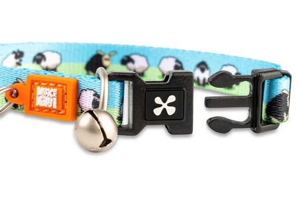 Max & Molly Smart ID Black Sheep Kedi Boyun Tasması - Boyun Tasması