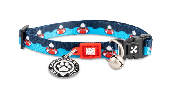 Max & Molly Smart ID Frenzy the Shark Kedi Boyun Tasması - Boyun Tasması