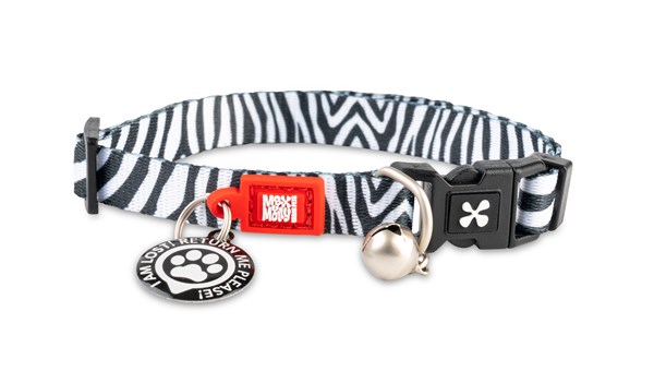 Max & Molly Smart ID Zebra Kedi Boyun Tasması - Boyun Tasması