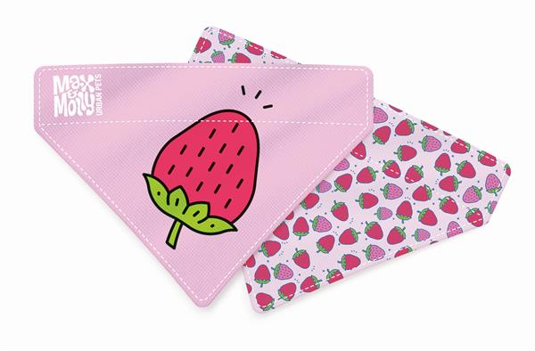 Max & Molly Strawberry Dream Bandana - Bandanalar