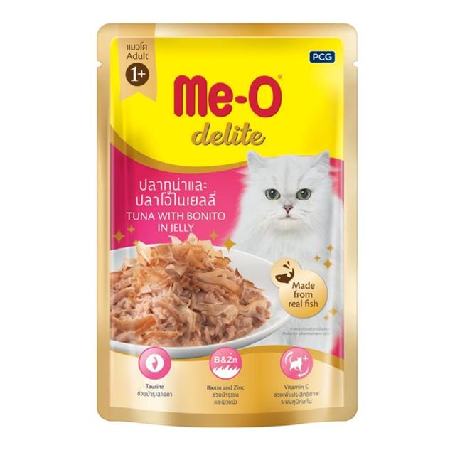 Me-O Pouch Delite Palamut/Ton Balığı Kedi Konservesi 70GR