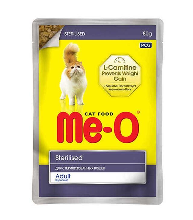Me-O Pouch Kısırlaştırılmış Kedi Konservesi 80GR
