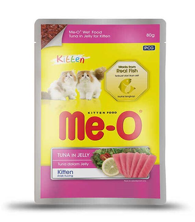Me-O Pouch Ton Balıklı Yavru Kedi Konservesi 80GR