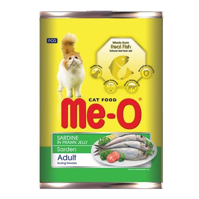 Me-O Sardalya Karides Soslu Kedi Konservesi 400GR