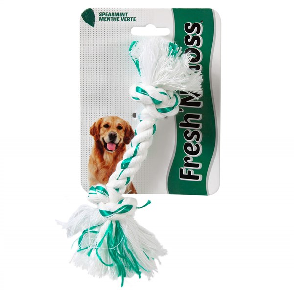 Petmate Fresh N Floss Naneli Köpek Çekiştirme Halatı (Büyük) - Köpek Oyuncakları