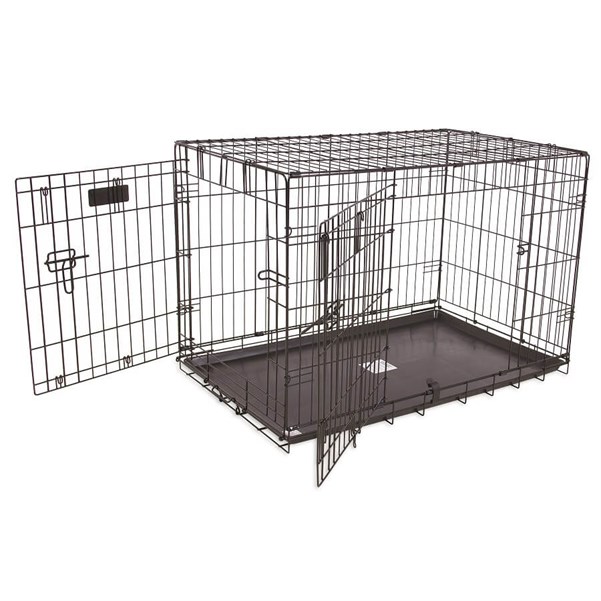 Petmate İki Kapılı Tel Kafes (76x48x54cm)