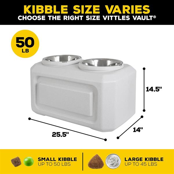 Petmate Vittles Vault Mama Saklama Hazneli Mama Su Kabı - Hazneli Mama ve Su Kapları
